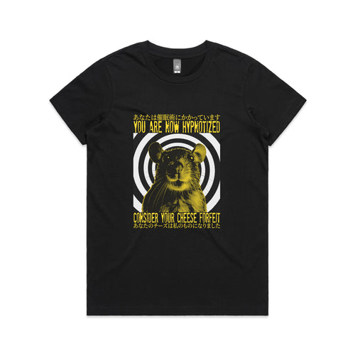 Cheese Forfeit Tee by Lonely Kids Club. All clothing from our T-shirts to our shorts and hoodies are ethically made, and printed packed and shipped from Sydney.