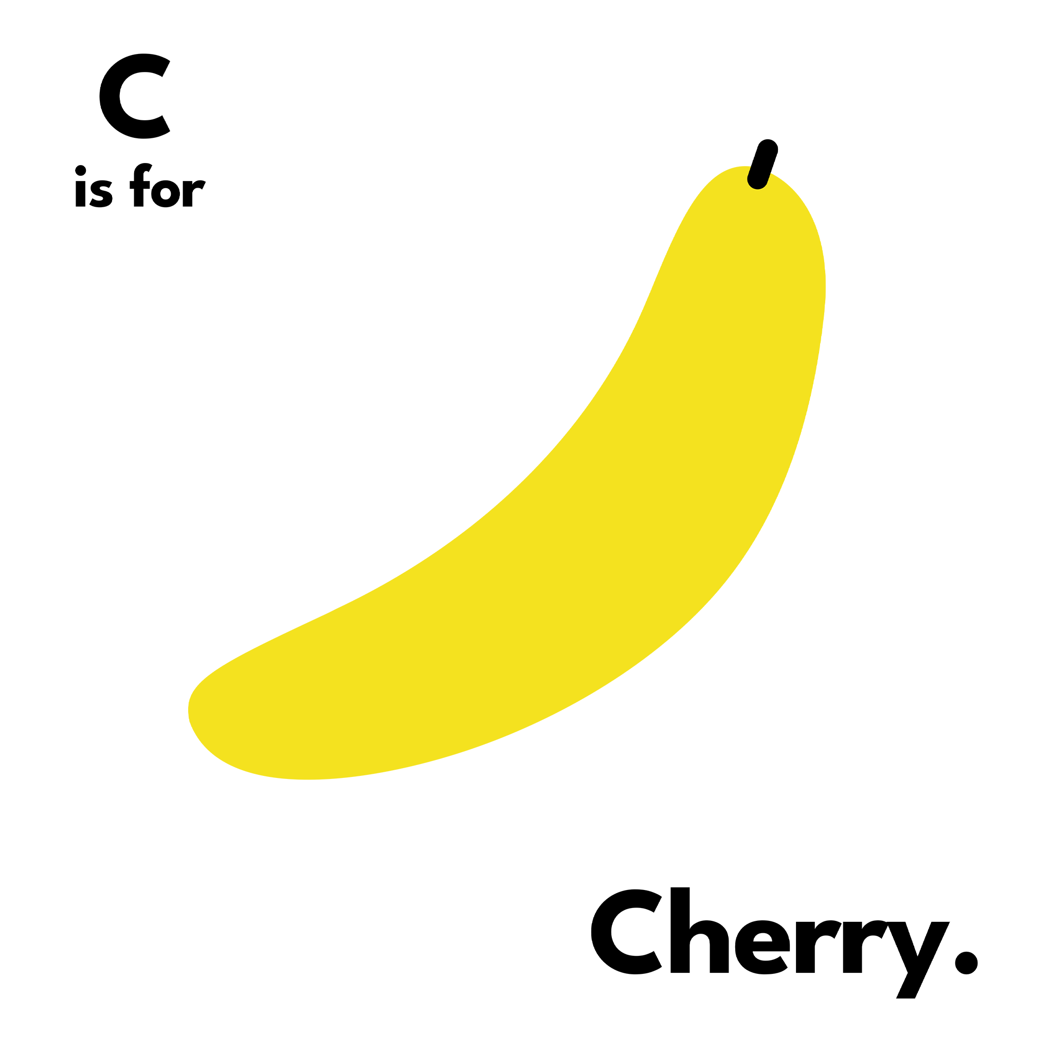 C Is For Cherry Tee