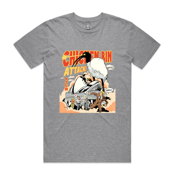 Chicken Bin Attack Tee