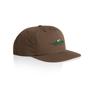 Chillergator Cap by Lonely Kids Club. All clothing from our T-shirts to our shorts and hoodies are ethically made, and printed packed and shipped from Sydney.