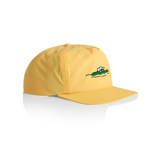 Chillergator Cap by Lonely Kids Club. All clothing from our T-shirts to our shorts and hoodies are ethically made, and printed packed and shipped from Sydney.