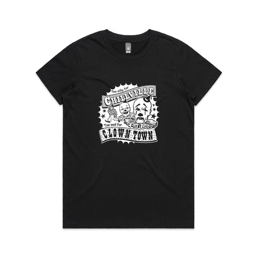 Chillville Tee by Lonely Kids Club. All clothing from our T-shirts to our shorts and hoodies are ethically made, and printed packed and shipped from Sydney.