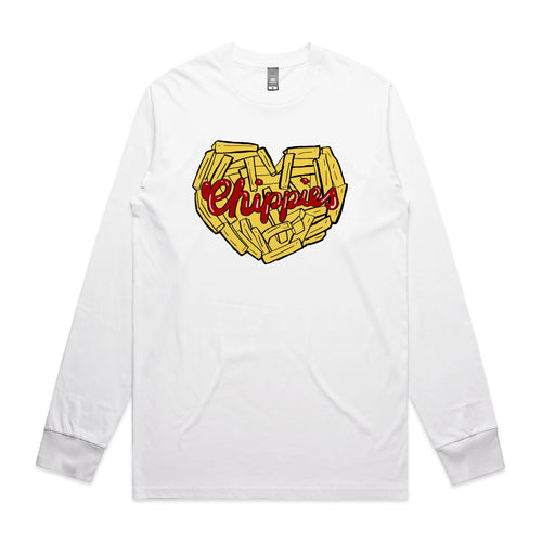 Chippies Tee by Lonely Kids Club. All clothing from our T-shirts to our shorts and hoodies are ethically made, and printed packed and shipped from Sydney.