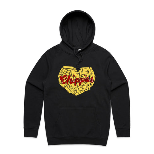 Chippies Hoodie by Lonely Kids Club. All clothing from our T-shirts to our shorts and hoodies are ethically made, and printed packed and shipped from Sydney.