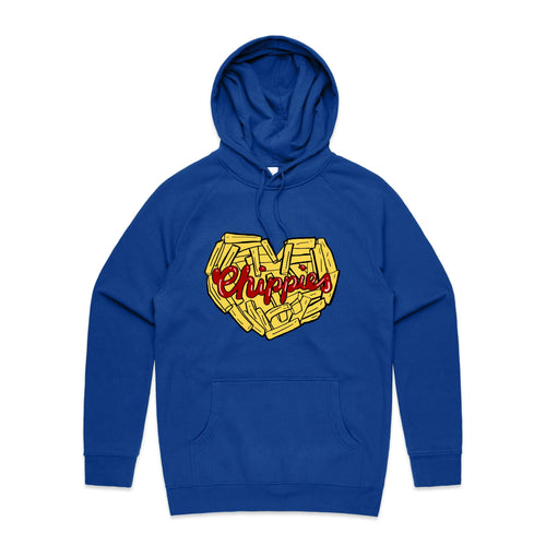 Chippies Hoodie by Lonely Kids Club. All clothing from our T-shirts to our shorts and hoodies are ethically made, and printed packed and shipped from Sydney.