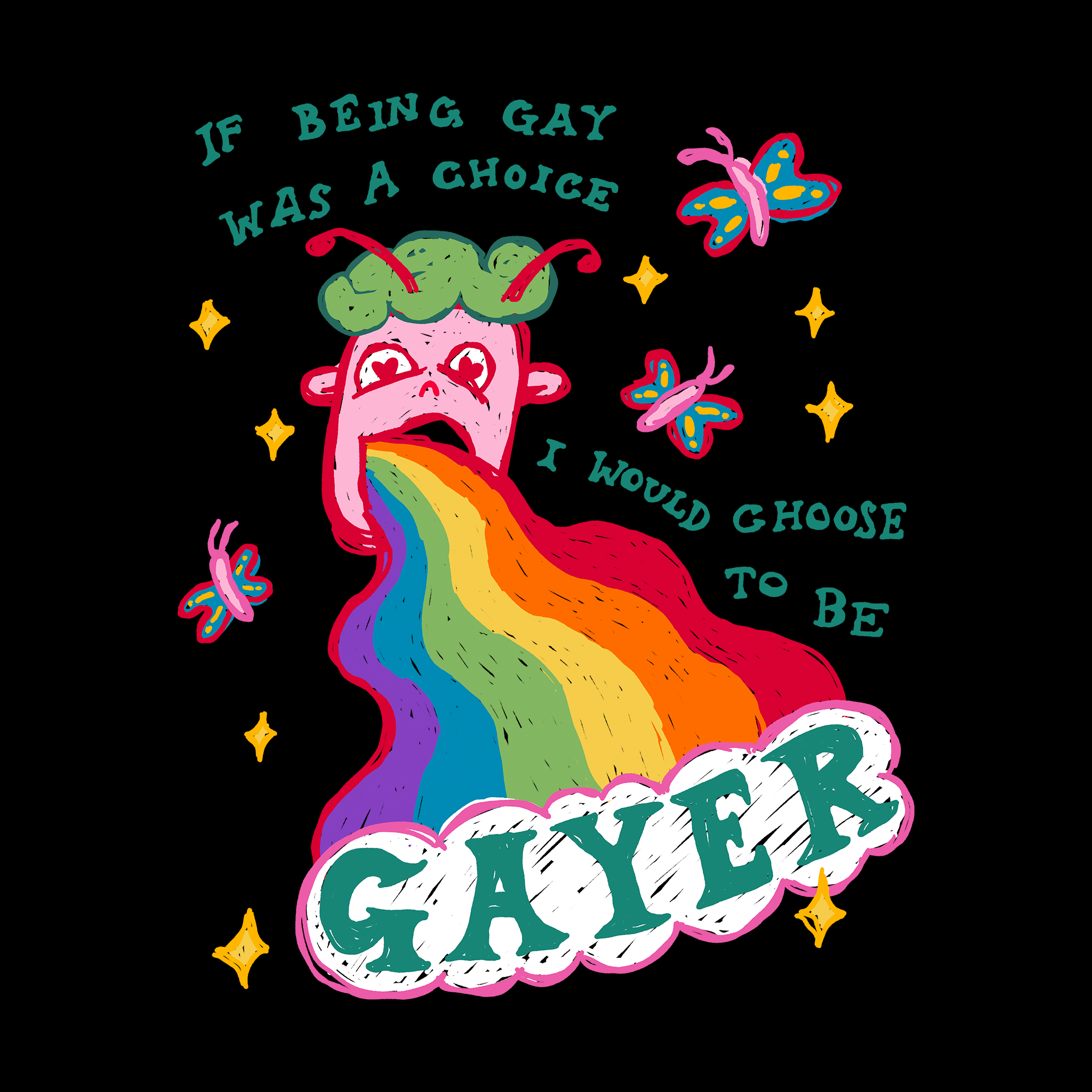 Choose To Be Gayer Tee