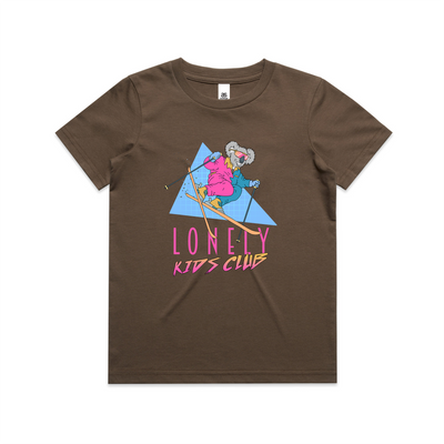 Choose Your Own Kids Tee by Lonely Kids Club. All clothing from our T-shirts to our shorts and hoodies are ethically made, and printed packed and shipped from Sydney.