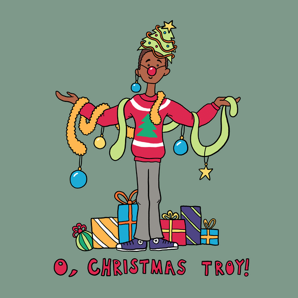 Christmas Troy Tee