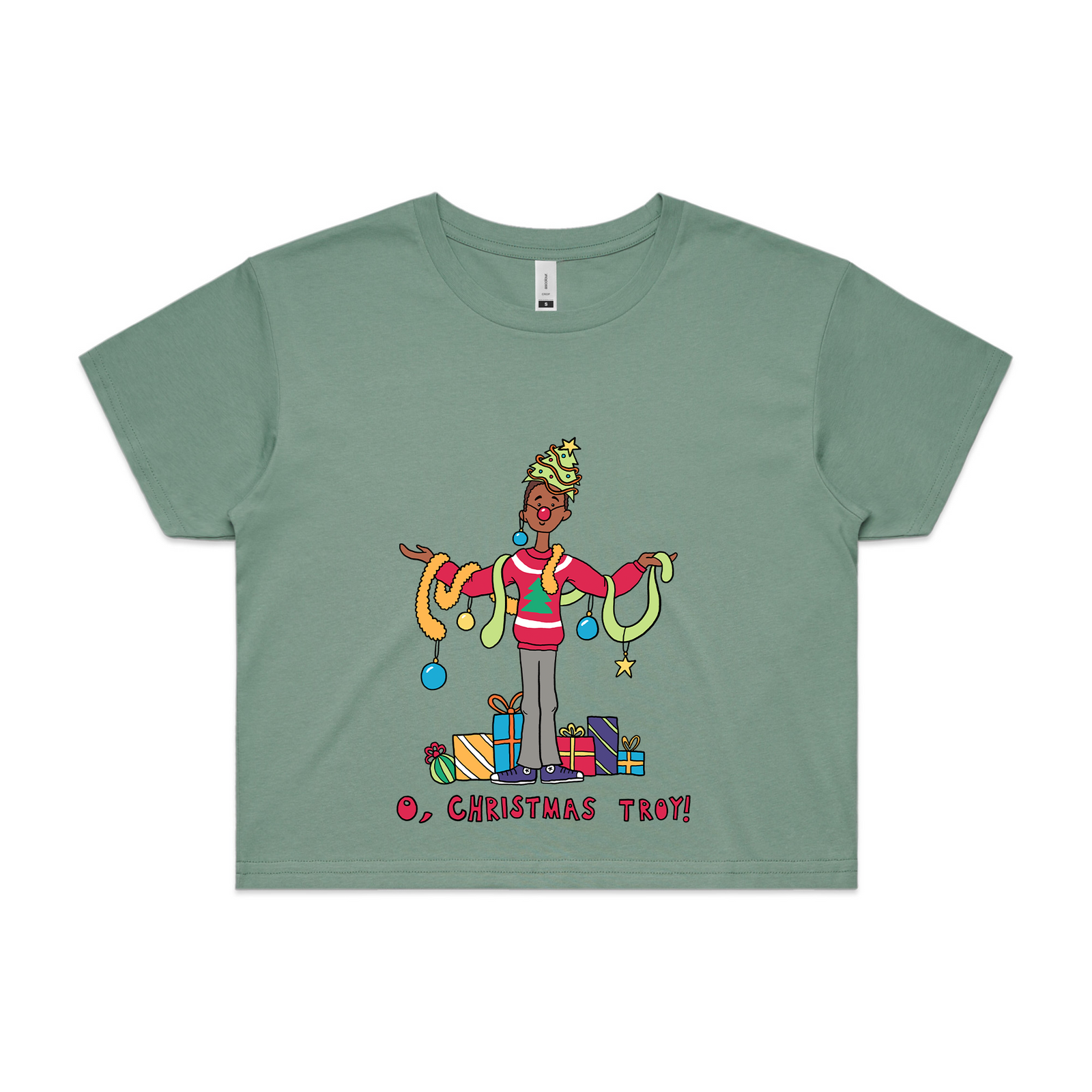 Christmas Troy Tee