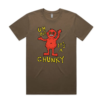 Chunky Tee by Lonely Kids Club. All clothing from our T-shirts to our shorts and hoodies are ethically made, and printed packed and shipped from Sydney.