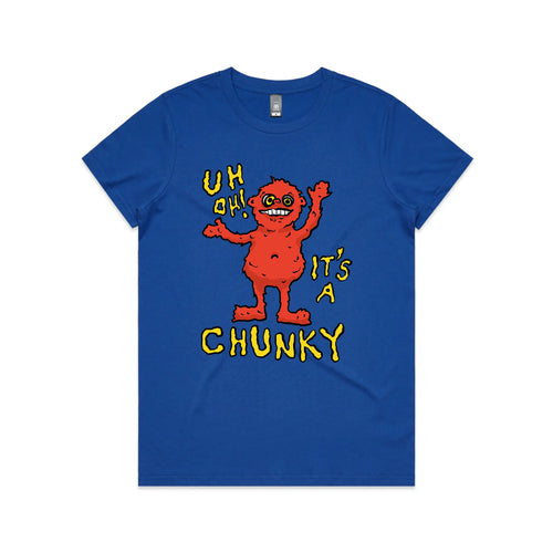 Chunky Tee by Lonely Kids Club. All clothing from our T-shirts to our shorts and hoodies are ethically made, and printed packed and shipped from Sydney.