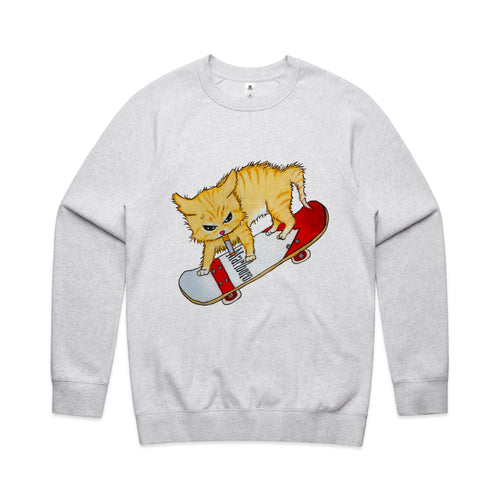 Clarence Returns Jumper by Lonely Kids Club. All clothing from our T-shirts to our shorts and hoodies are ethically made, and printed packed and shipped from Sydney.