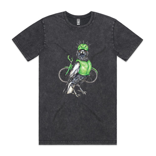 Clive The Cyclist Tee by Lonely Kids Club. All clothing from our T-shirts to our shorts and hoodies are ethically made, and printed packed and shipped from Sydney.