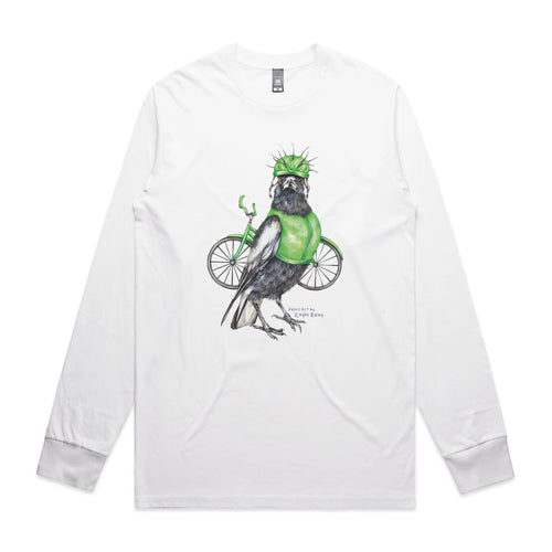 Clive The Cyclist Tee by Lonely Kids Club. All clothing from our T-shirts to our shorts and hoodies are ethically made, and printed packed and shipped from Sydney.
