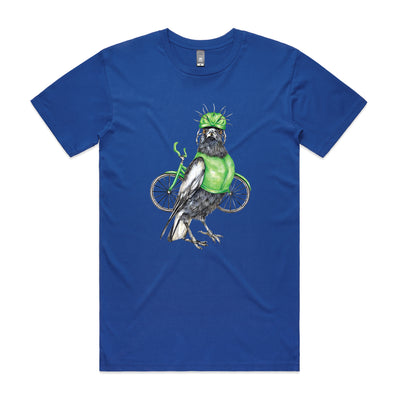 Clive The Cyclist Tee by Lonely Kids Club. All clothing from our T-shirts to our shorts and hoodies are ethically made, and printed packed and shipped from Sydney.