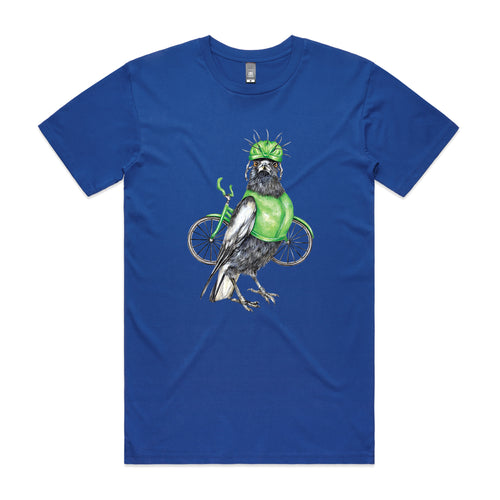 Clive The Cyclist Tee by Lonely Kids Club. All clothing from our T-shirts to our shorts and hoodies are ethically made, and printed packed and shipped from Sydney.