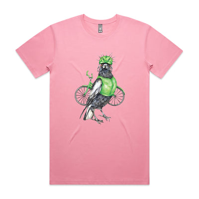 Clive The Cyclist Tee by Lonely Kids Club. All clothing from our T-shirts to our shorts and hoodies are ethically made, and printed packed and shipped from Sydney.