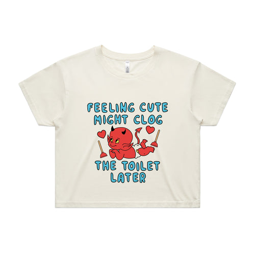 Clog The Toilet Tee by Lonely Kids Club. All clothing from our T-shirts to our shorts and hoodies are ethically made, and printed packed and shipped from Sydney.
