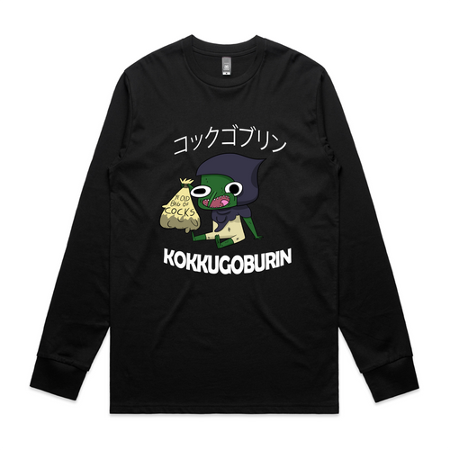 Cock Goblin Tee by Lonely Kids Club. All clothing from our T-shirts to our shorts and hoodies are ethically made, and printed packed and shipped from Sydney.