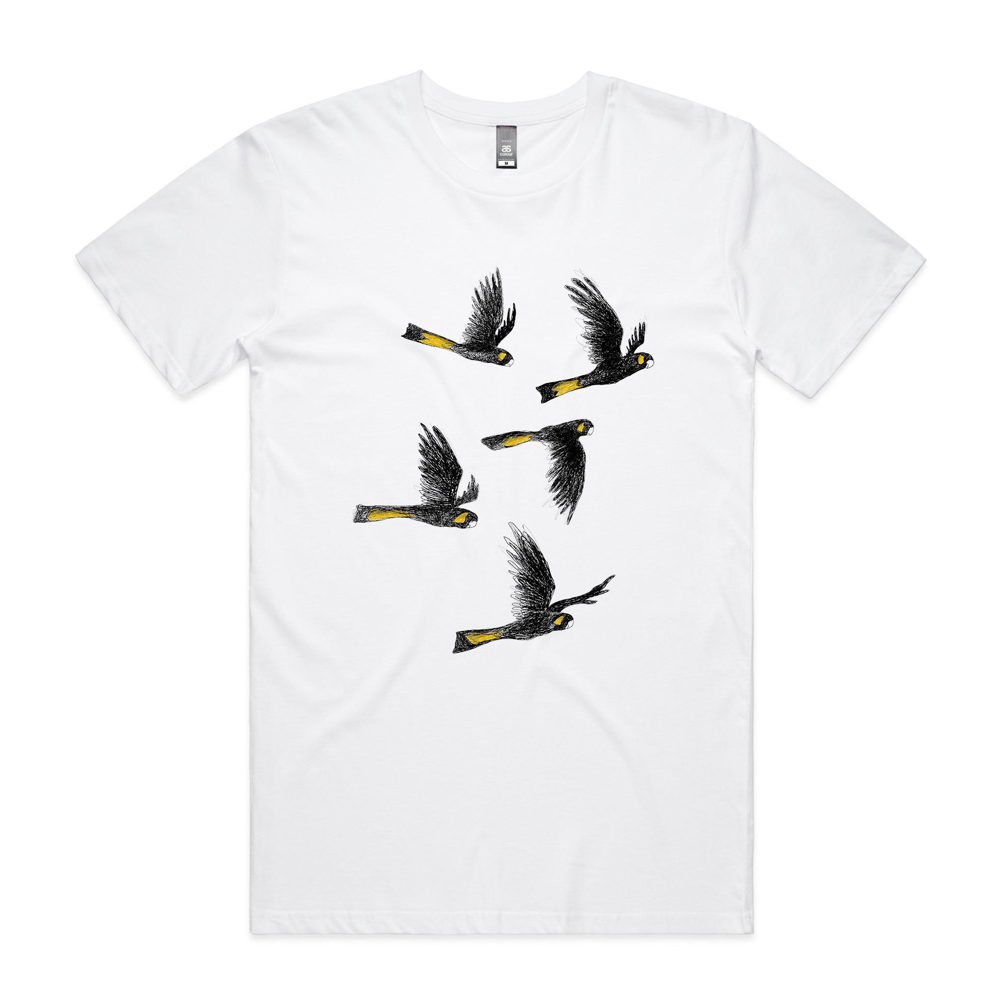 Yellow Tailed Black Cockatoos Tee