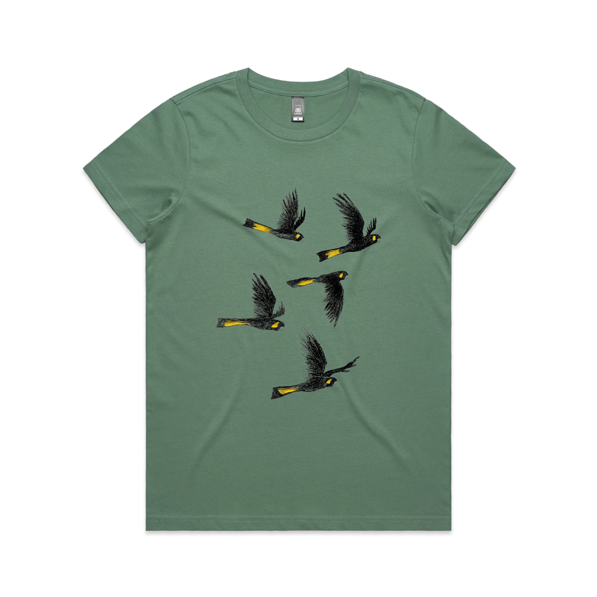 Yellow Tailed Black Cockatoos Tee
