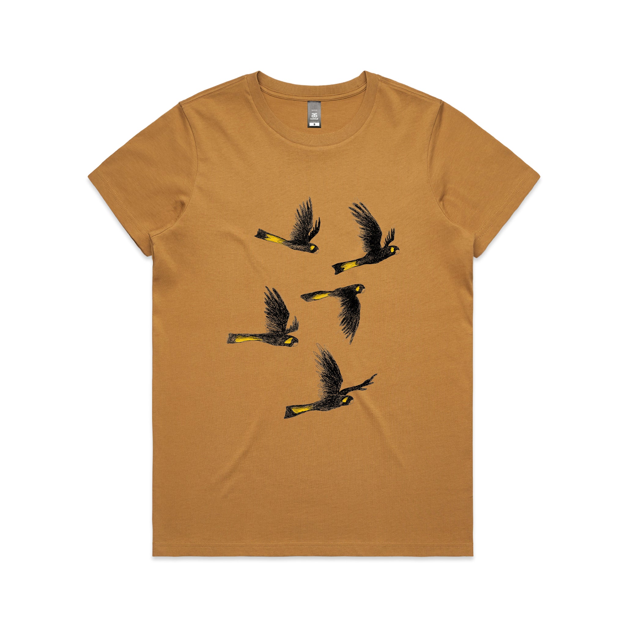 Yellow Tailed Black Cockatoos Tee