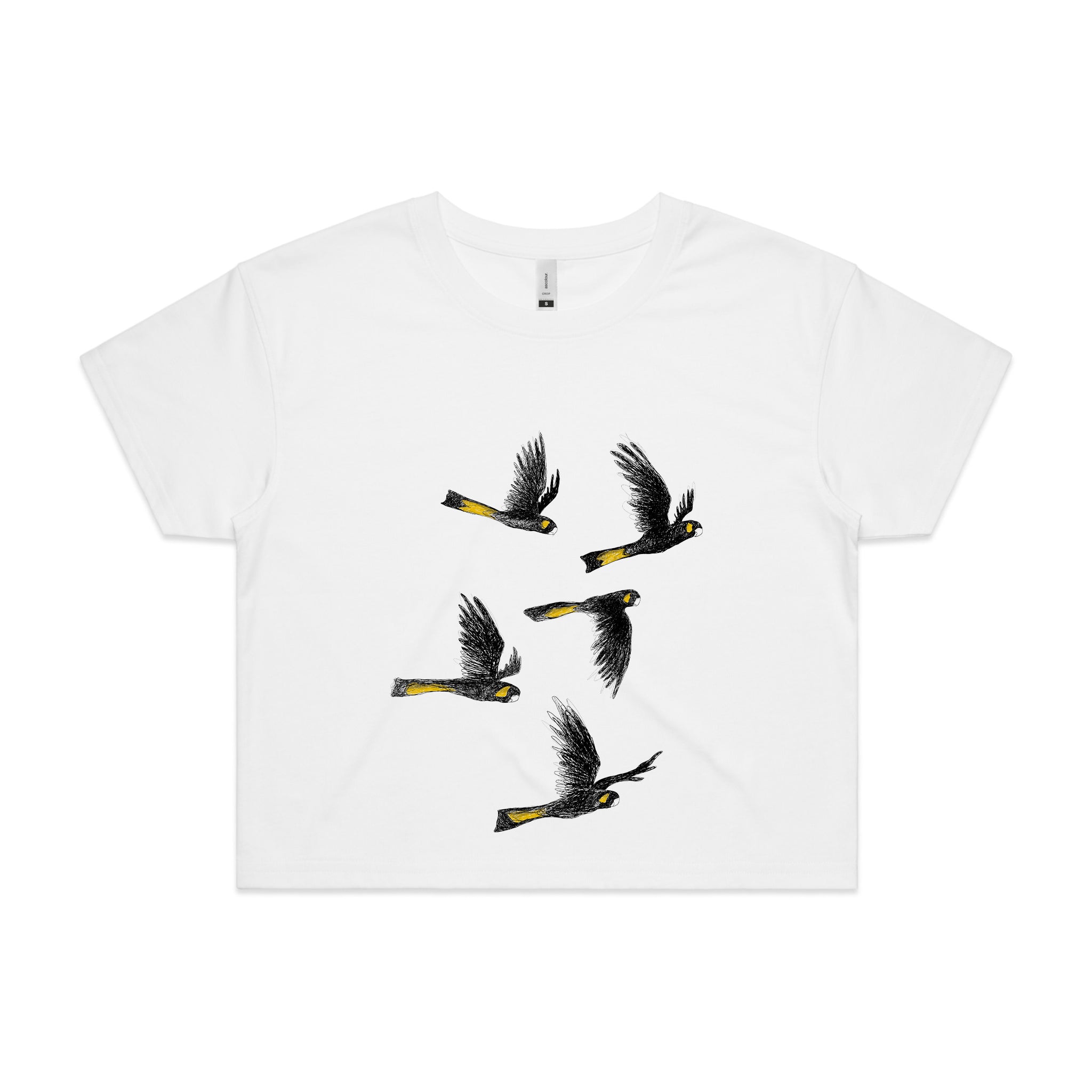 Yellow Tailed Black Cockatoos Tee
