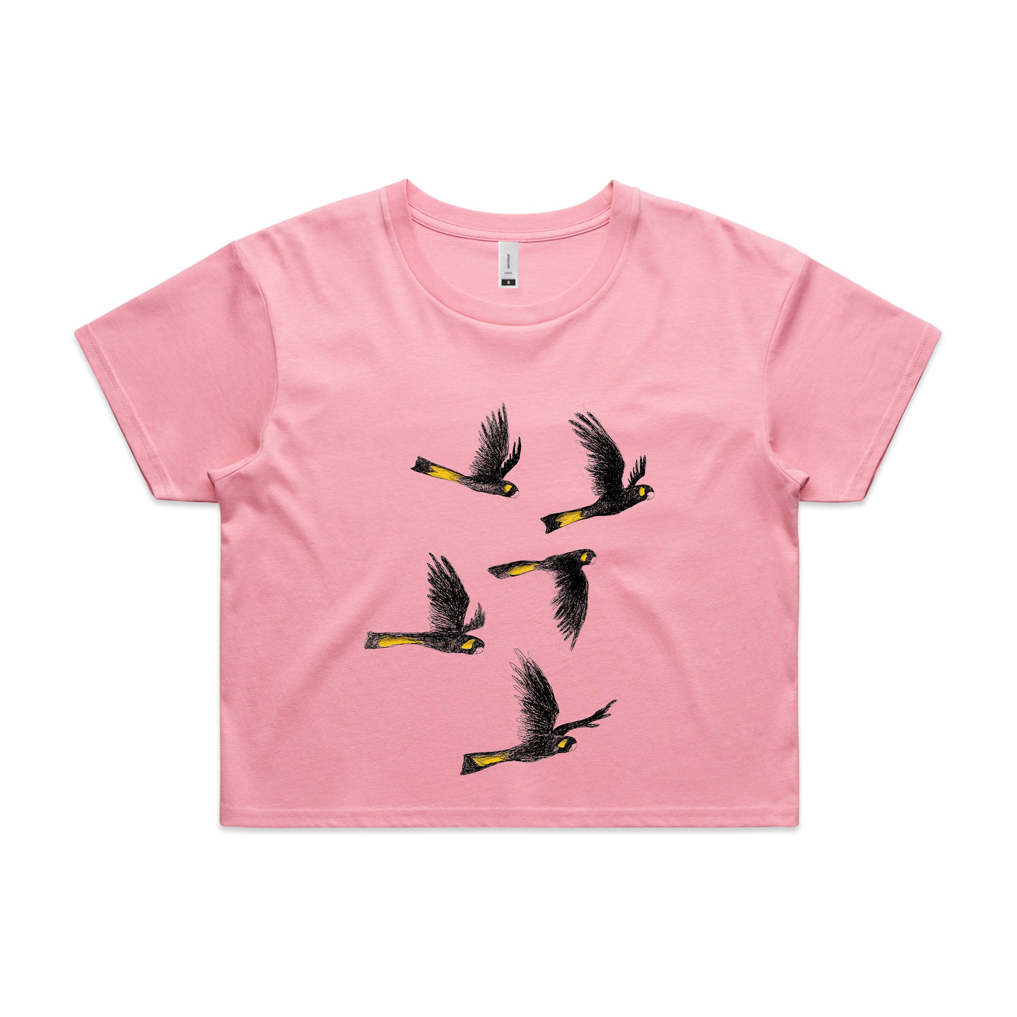 Yellow Tailed Black Cockatoos Tee