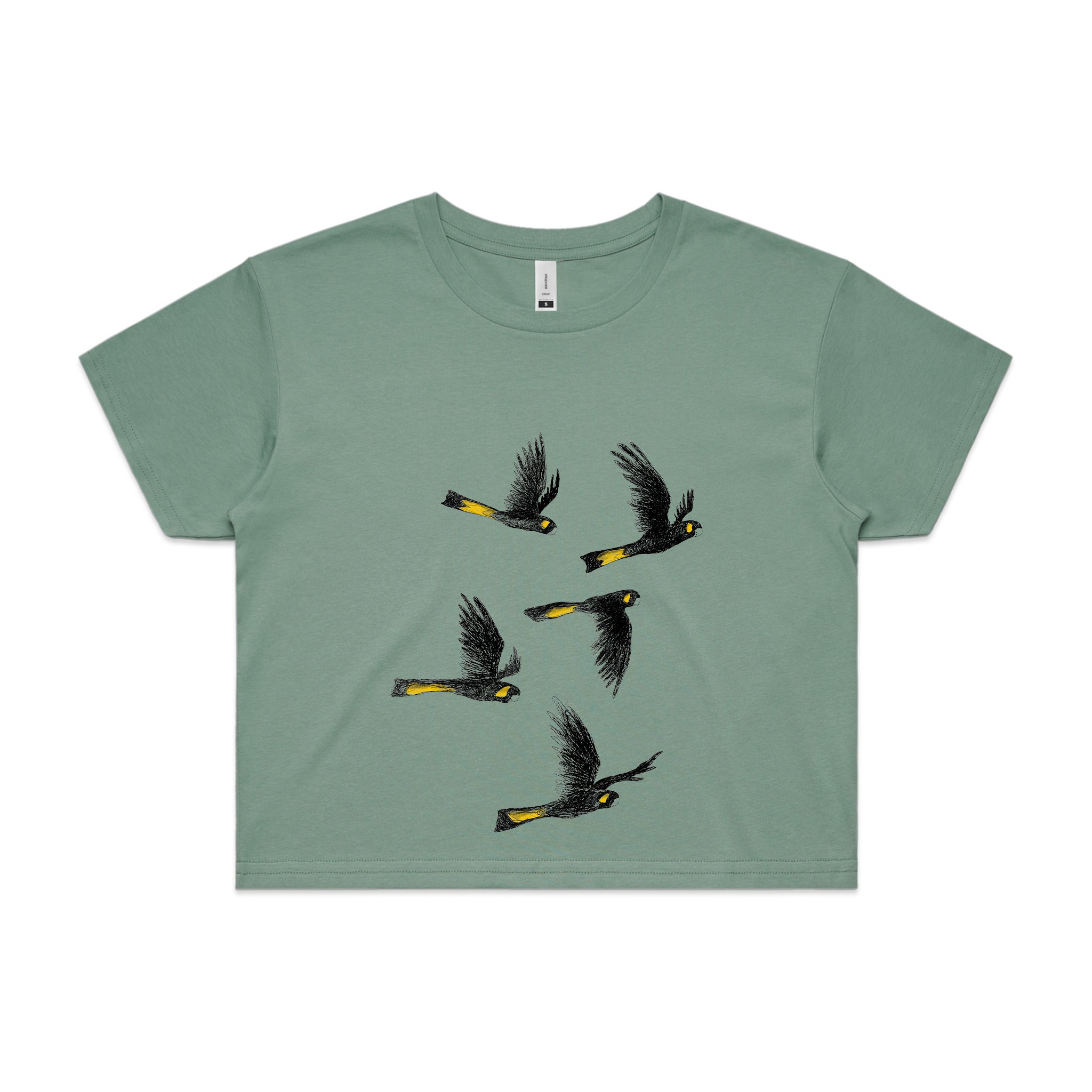 Yellow Tailed Black Cockatoos Tee