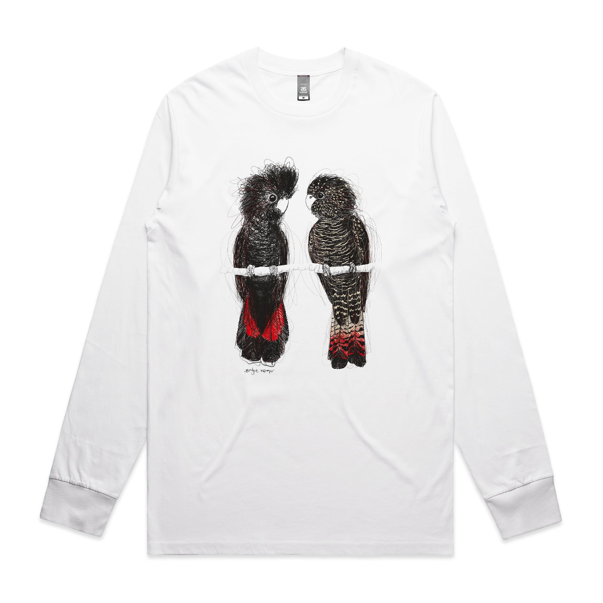 Red Tailed Black Cockatoos Tee