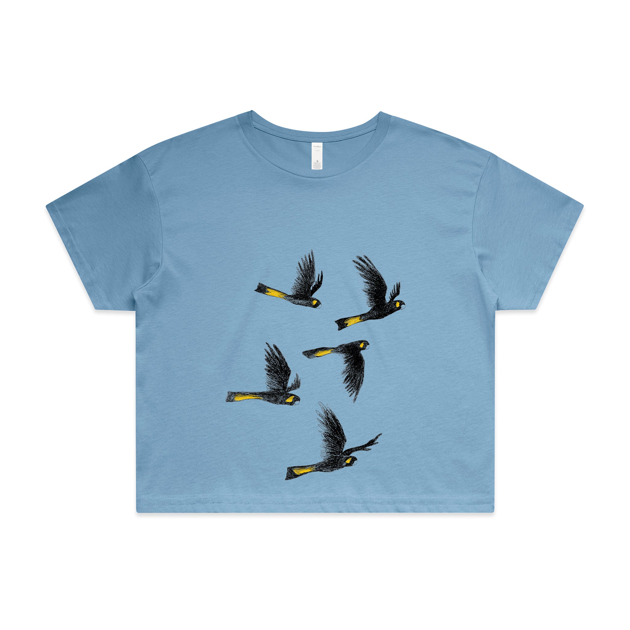 Yellow Tailed Black Cockatoos Tee