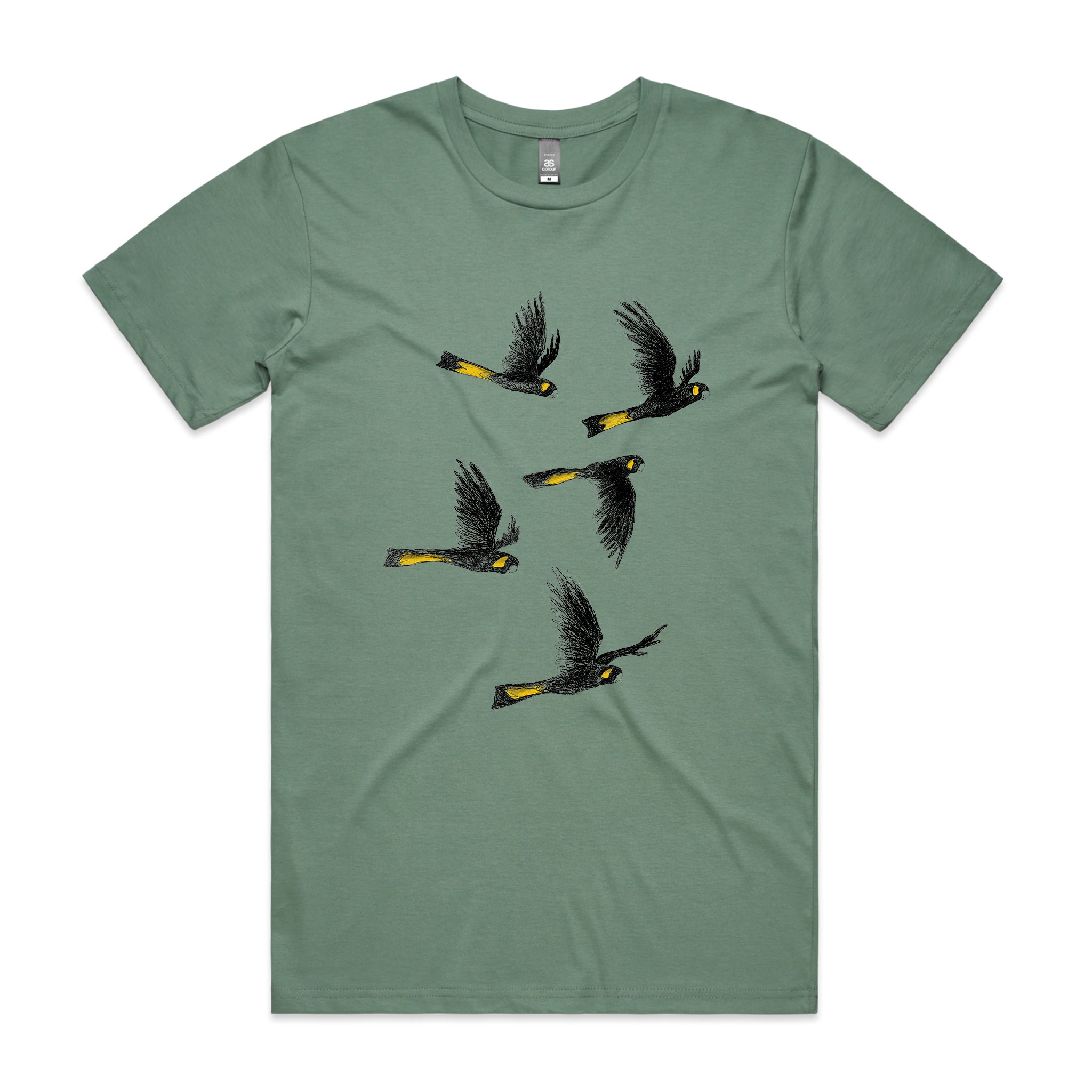 Yellow Tailed Black Cockatoos Tee