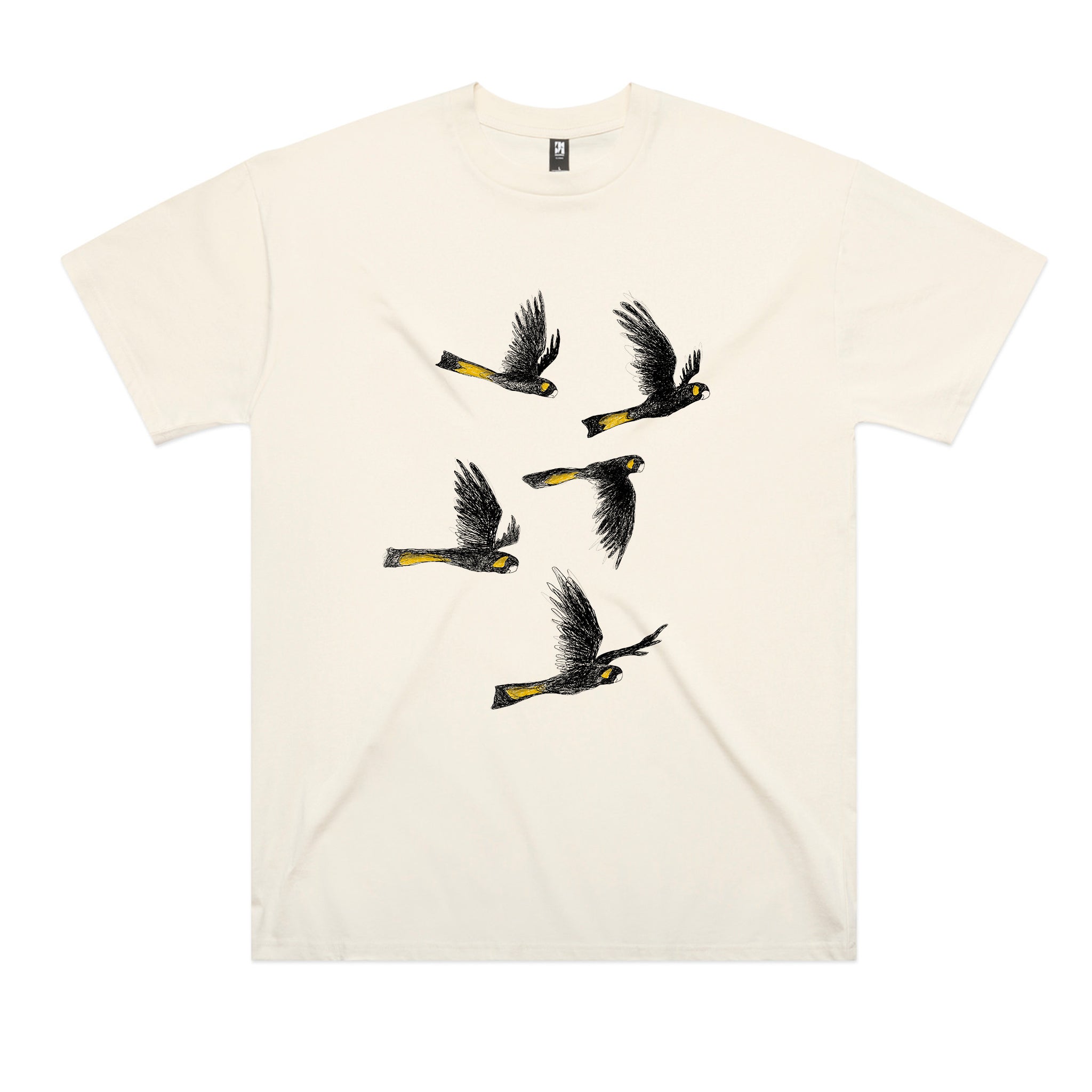 Yellow Tailed Black Cockatoos Tee