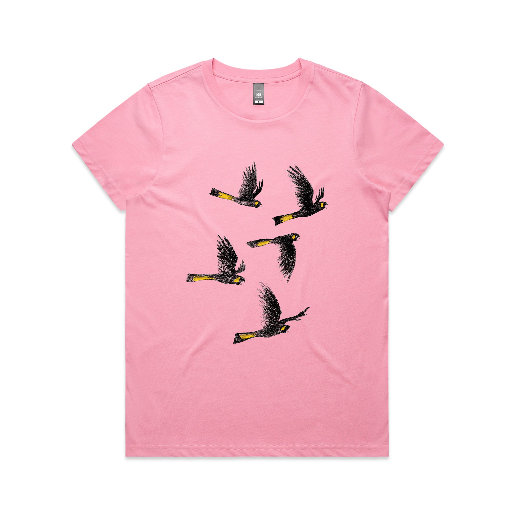 Yellow Tailed Black Cockatoos Tee