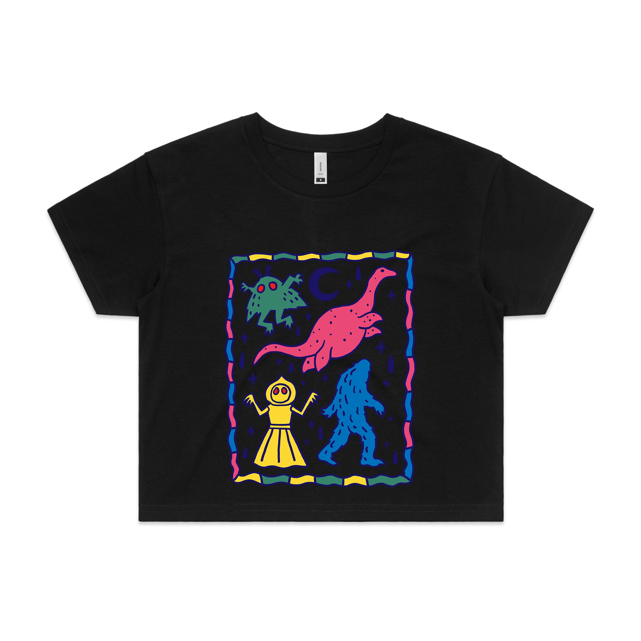 Colourful Cryptids Tee