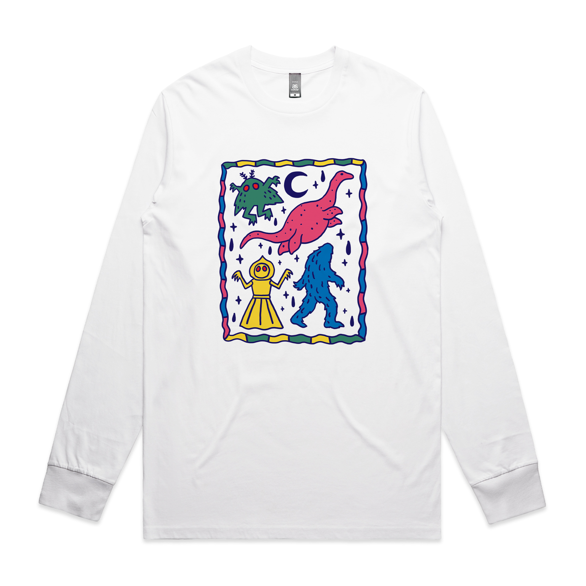 Colourful Cryptids Tee