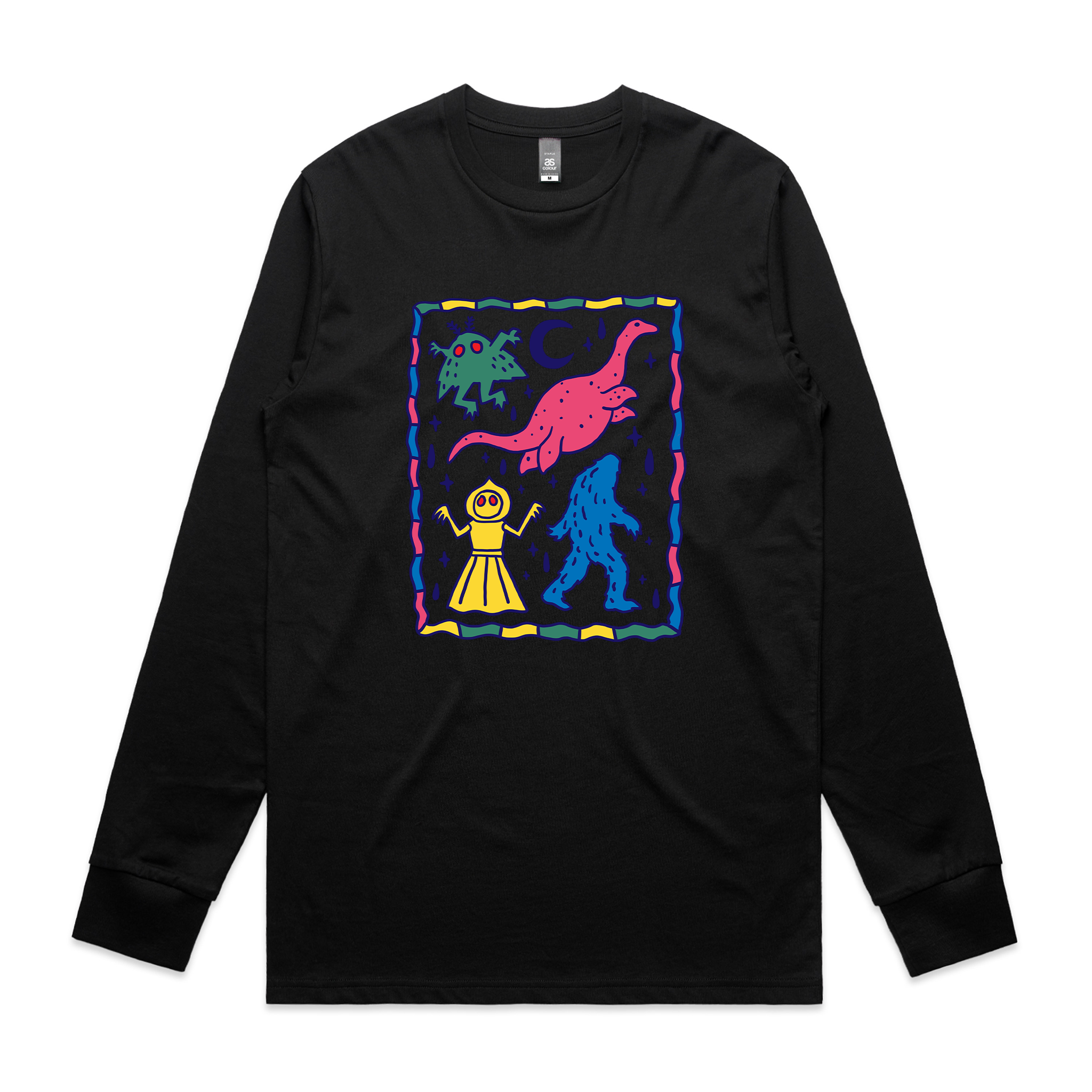 Colourful Cryptids Tee