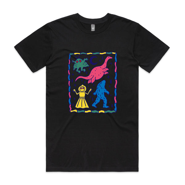 Colourful Cryptids Tee