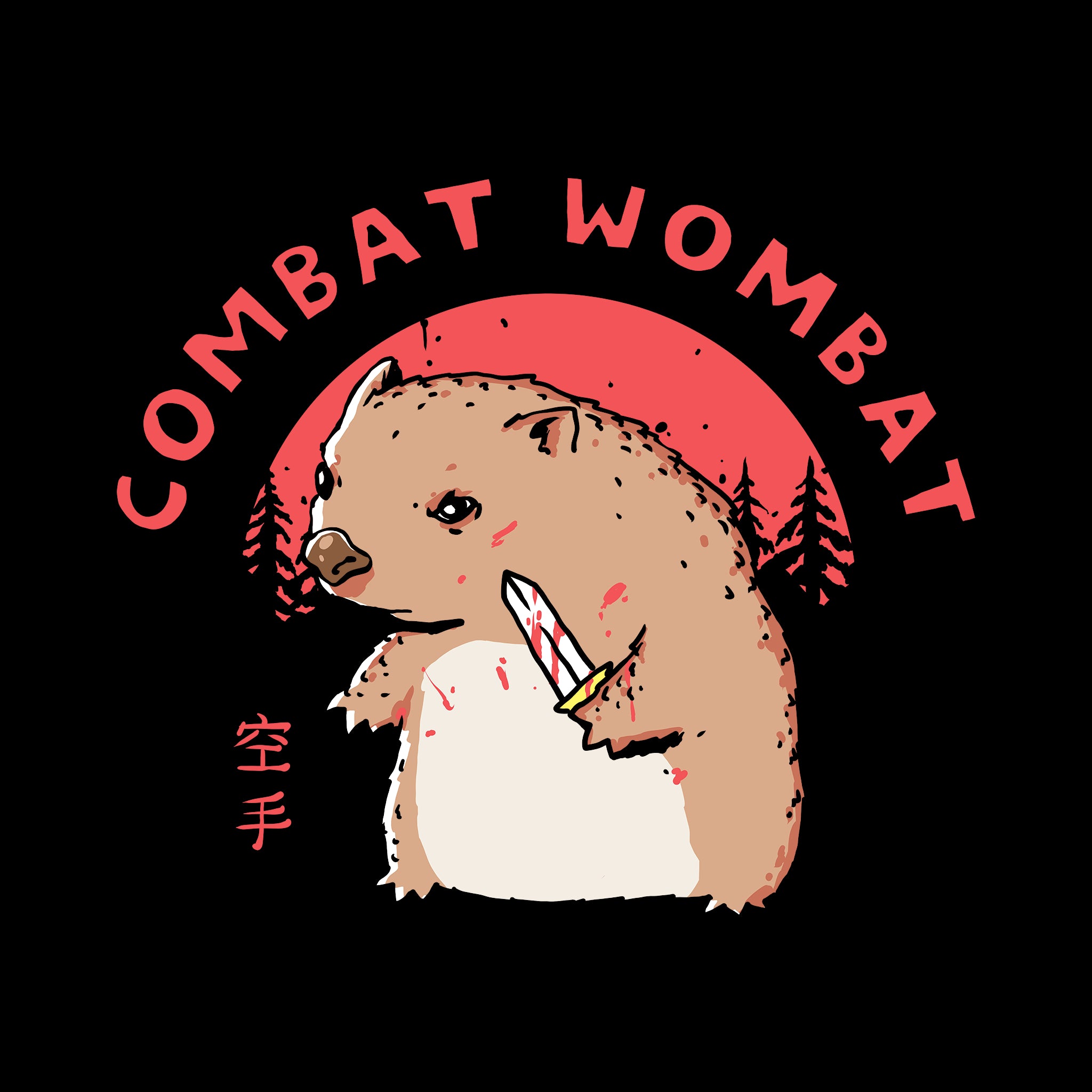 Combat Wombat Tee