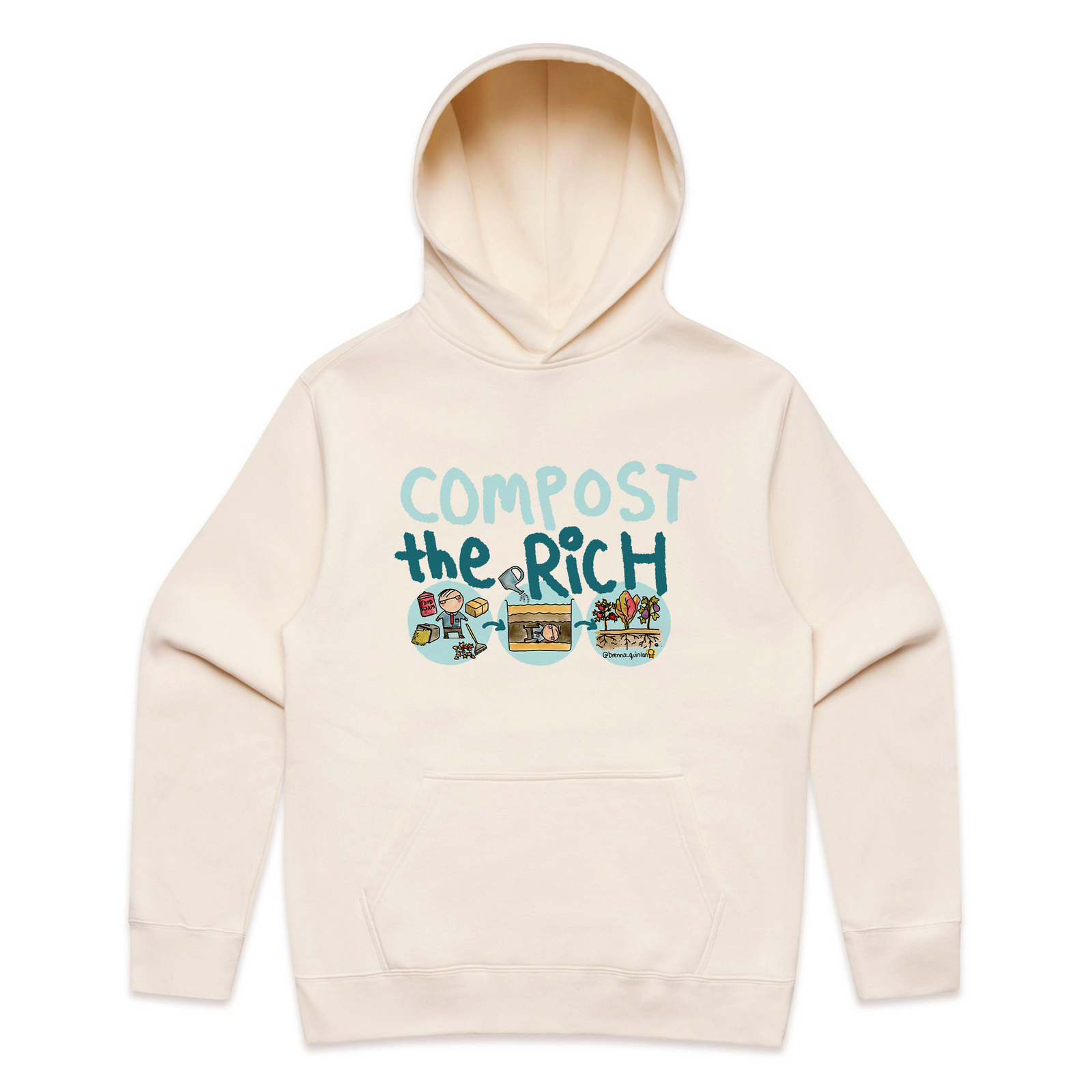 Compost The Rich Hoodie