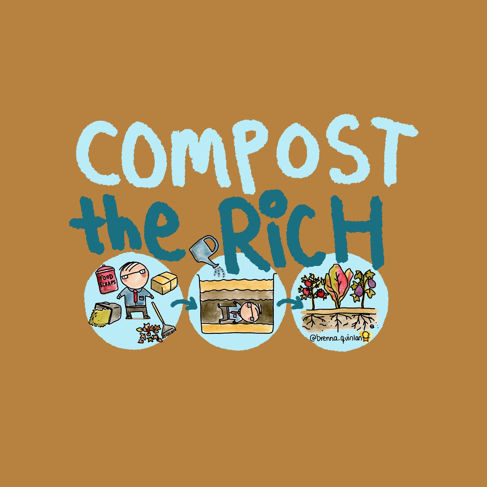 Compost The Rich Tee