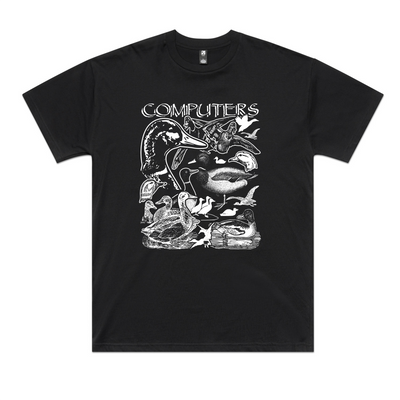 Computers Oversized Tee by Lonely Kids Club. All clothing from our T-shirts to our shorts and hoodies are ethically made, and printed packed and shipped from Sydney.