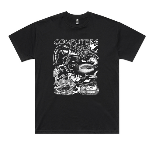 Computers Oversized Tee by Lonely Kids Club. All clothing from our T-shirts to our shorts and hoodies are ethically made, and printed packed and shipped from Sydney.