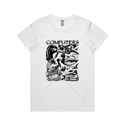 Computers Tee by Lonely Kids Club. All clothing from our T-shirts to our shorts and hoodies are ethically made, and printed packed and shipped from Sydney.