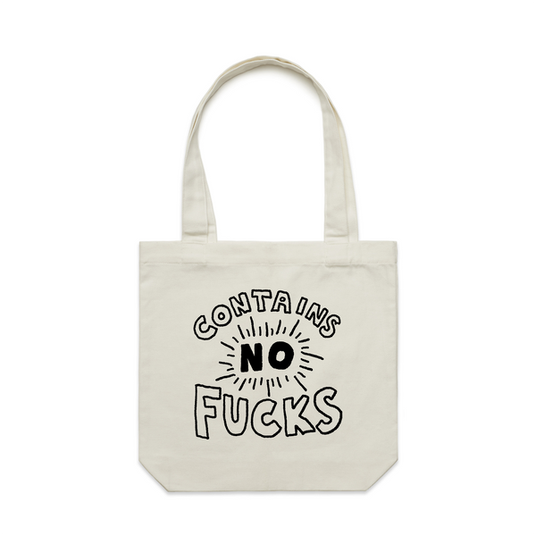 Contains No Fucks Tote