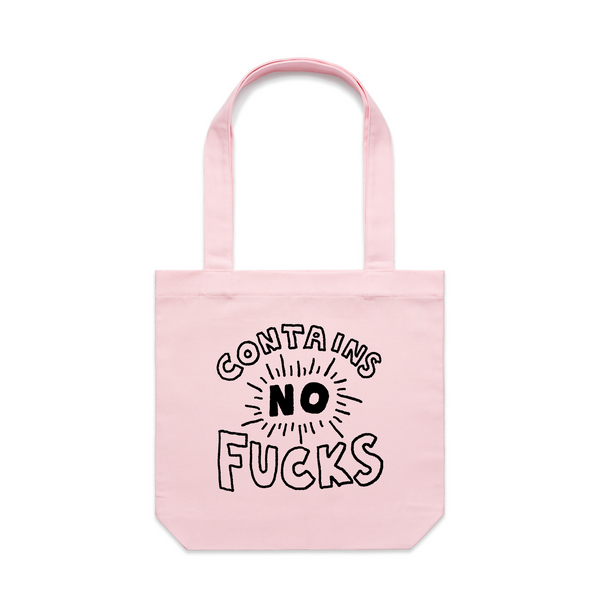 Contains No Fucks Tote