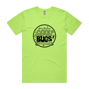 Cool Bugs Tee by Lonely Kids Club. All clothing from our T-shirts to our shorts and hoodies are ethically made, and printed packed and shipped from Sydney.