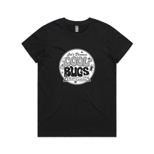 Cool Bugs Tee by Lonely Kids Club. All clothing from our T-shirts to our shorts and hoodies are ethically made, and printed packed and shipped from Sydney.
