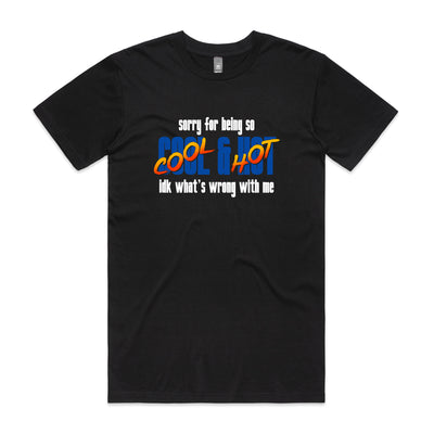 Cool & Hot Tee by Lonely Kids Club. All clothing from our T-shirts to our shorts and hoodies are ethically made, and printed packed and shipped from Sydney.
