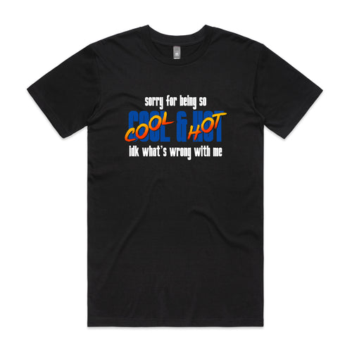 Cool & Hot Tee by Lonely Kids Club. All clothing from our T-shirts to our shorts and hoodies are ethically made, and printed packed and shipped from Sydney.